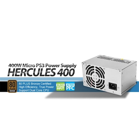 Athena Power Athena Computer Power Athena Hercules 400W Power Supply AT23418